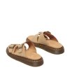 Klapki Dr. Martens JOSEF SLIDE Tan Bronx Suede 41083200